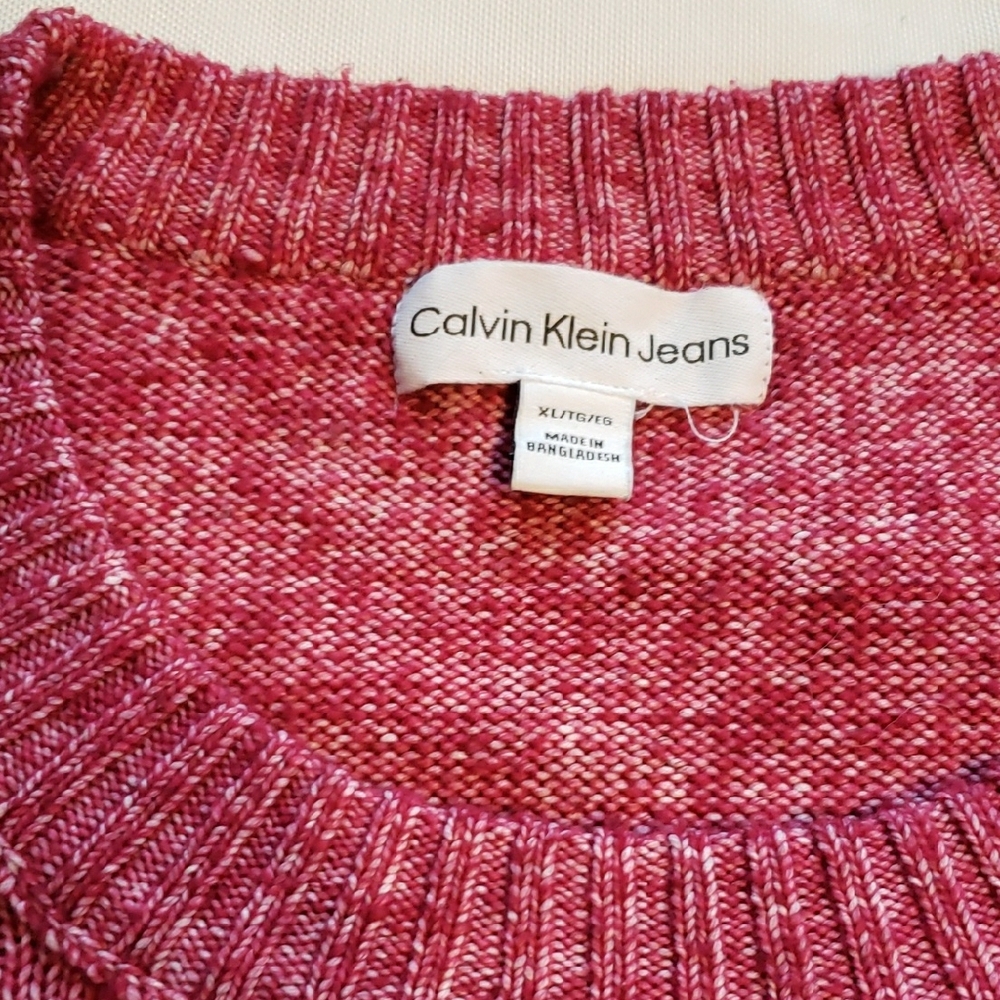 Calvin Klein Jeans Pink Sweater for Women